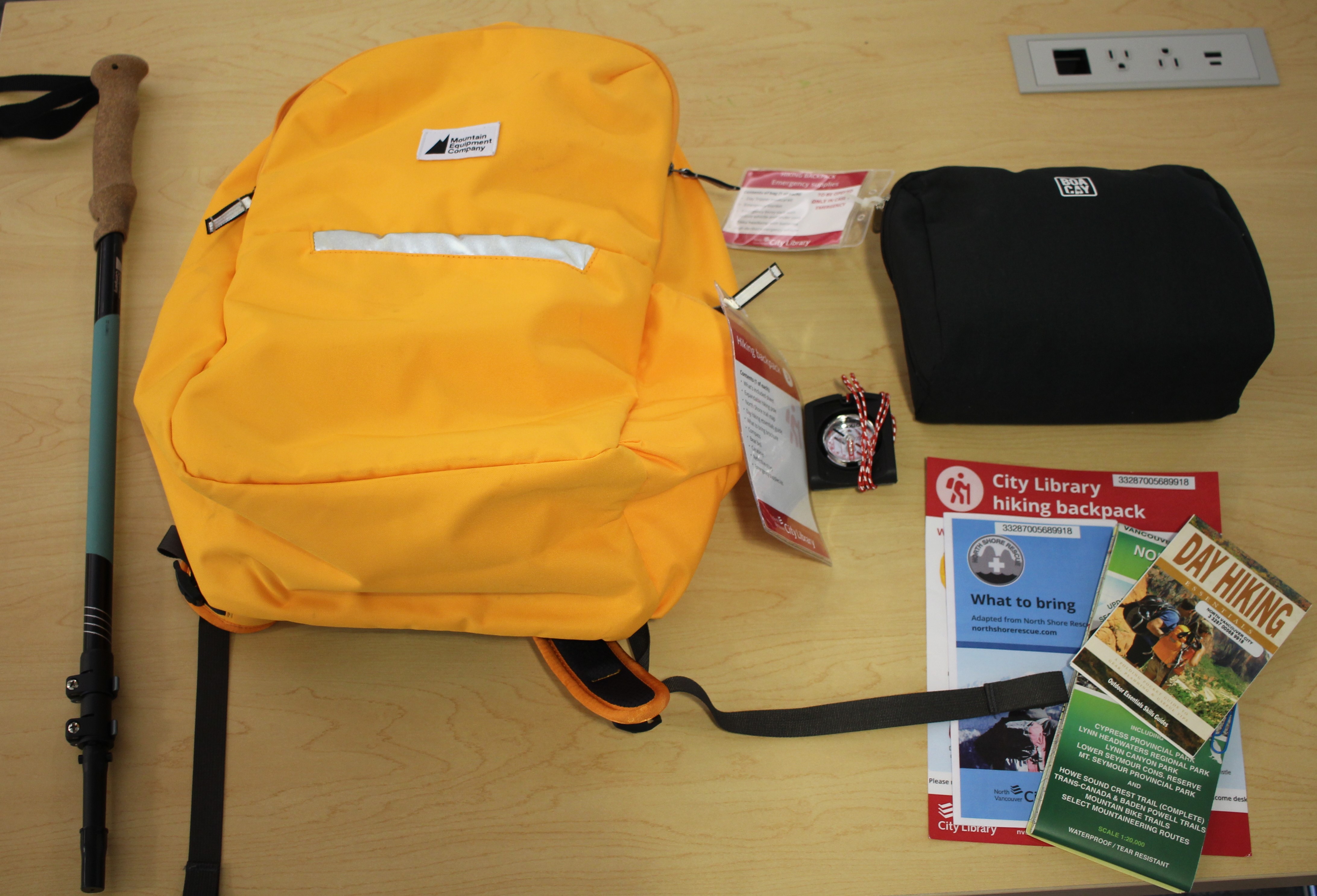 NVCL Hiking Backpack | North Vancouver City Library | BiblioCommons