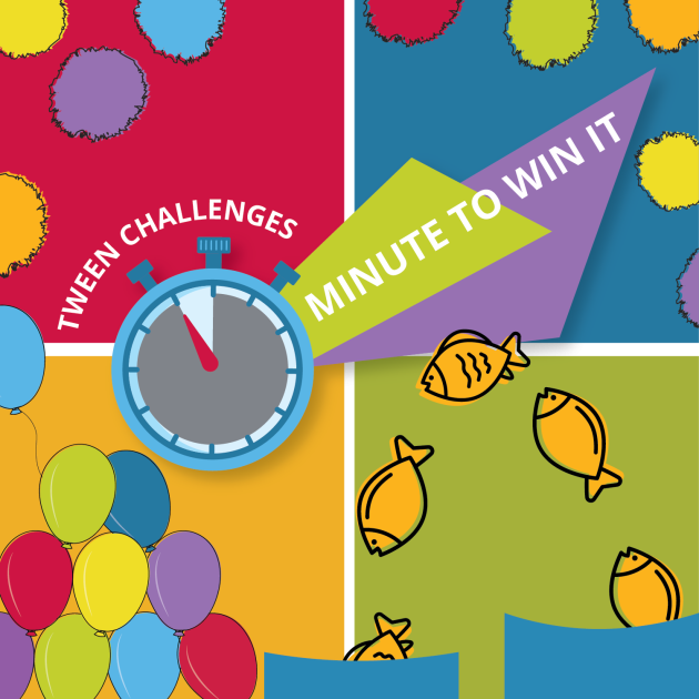 Minute to win it, graphic 