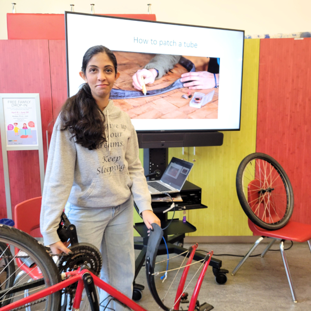 Bike repair workshop